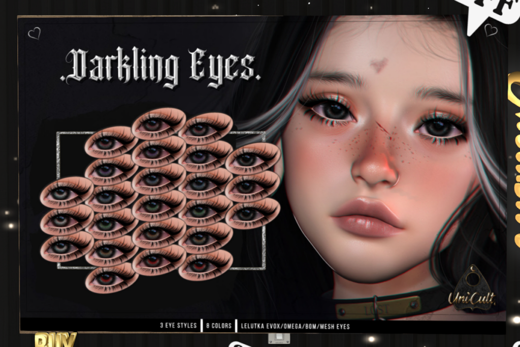 Darkling Eyes - BOM/EvoX/Omega/Mesh, L$169