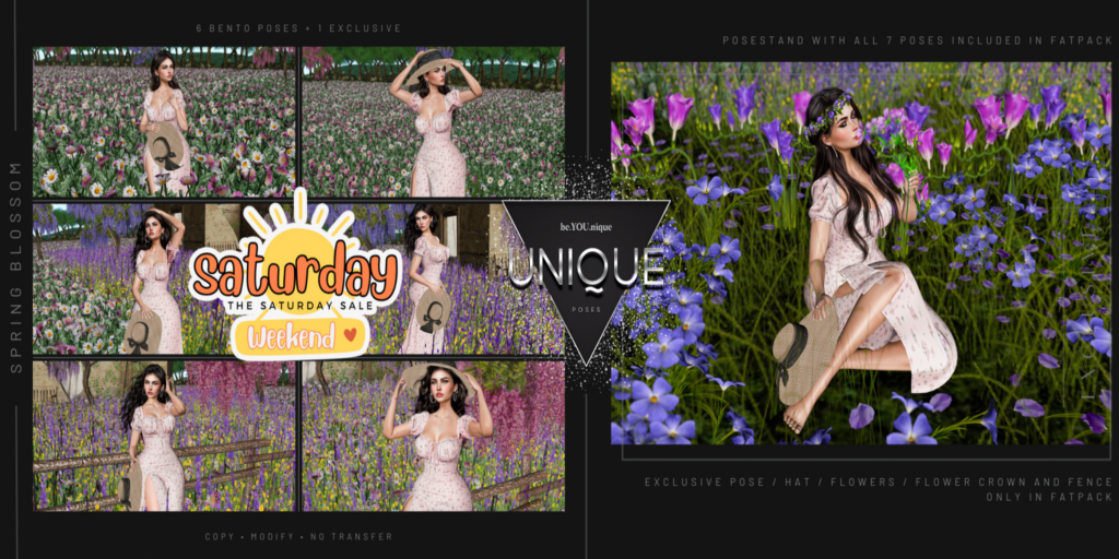 Spring Blossom Poses &amp; Props	&lt;a href=&quot;http://maps.secondlife.com/secondlife/YOUNIQUE/128/128/34&quot;&gt;Teleport&lt;/a&gt;
