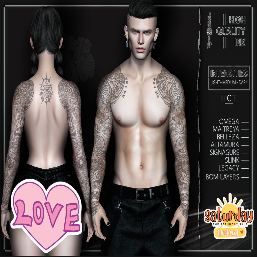 Dasha Tattoo - see ad for fits	&lt;a href=&quot;http://maps.secondlife.com/secondlife/Voodoo/113/133/31&quot;&gt;Teleport&lt;/a&gt;