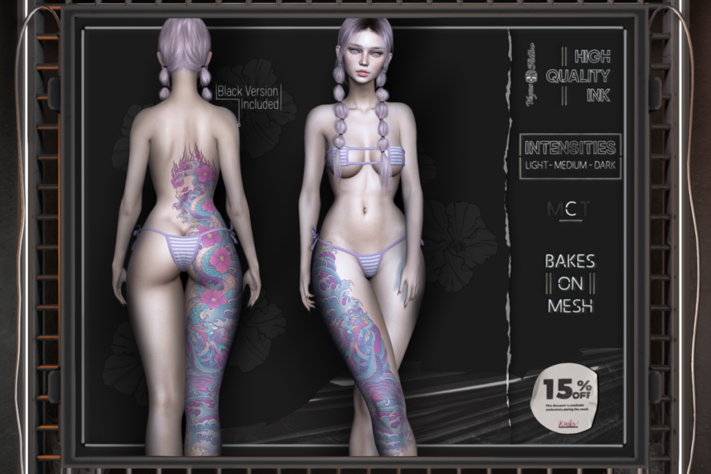 Nyari Tattoo - BOM, L$170