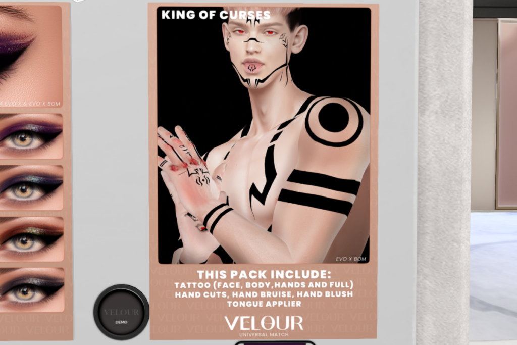 King Of Curses - BOM/EvoX	&lt;a href=&quot;http://maps.secondlife.com/secondlife/VELOUR/86/123/83&quot;&gt;Teleport&lt;/a&gt;