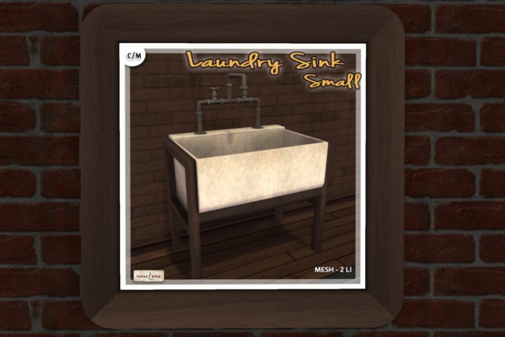 Laundry Sink, L$149