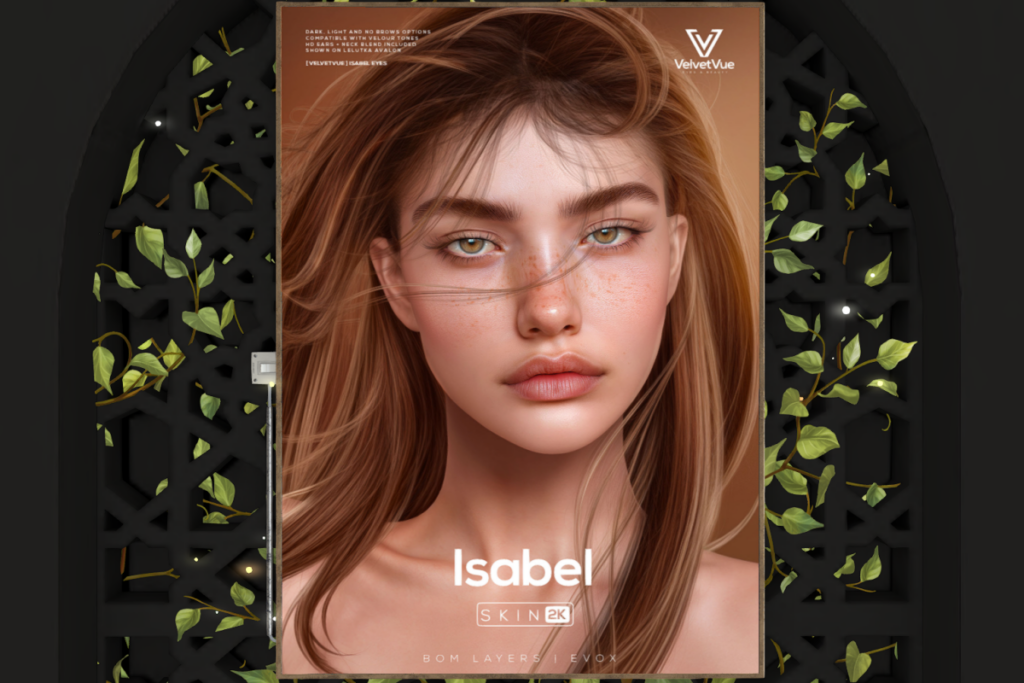 Isabel Skin - EvoX, L$699 each/L$3099 FP