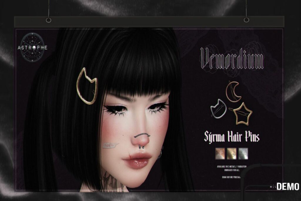 Syrma Hair Pin, L$700