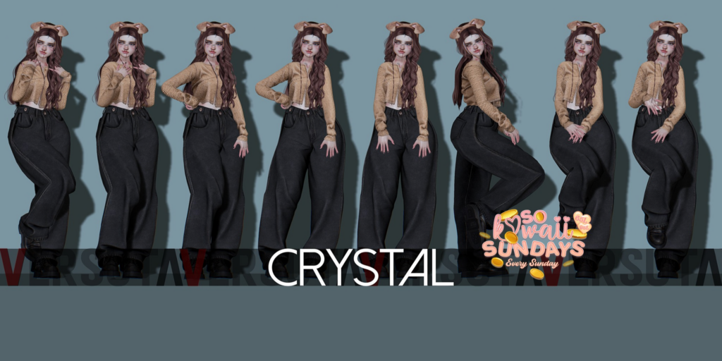 Crystal Poses	&lt;a href=&quot;http://maps.secondlife.com/secondlife/Magical/222/66/777&quot;&gt;Teleport&lt;/a&gt;