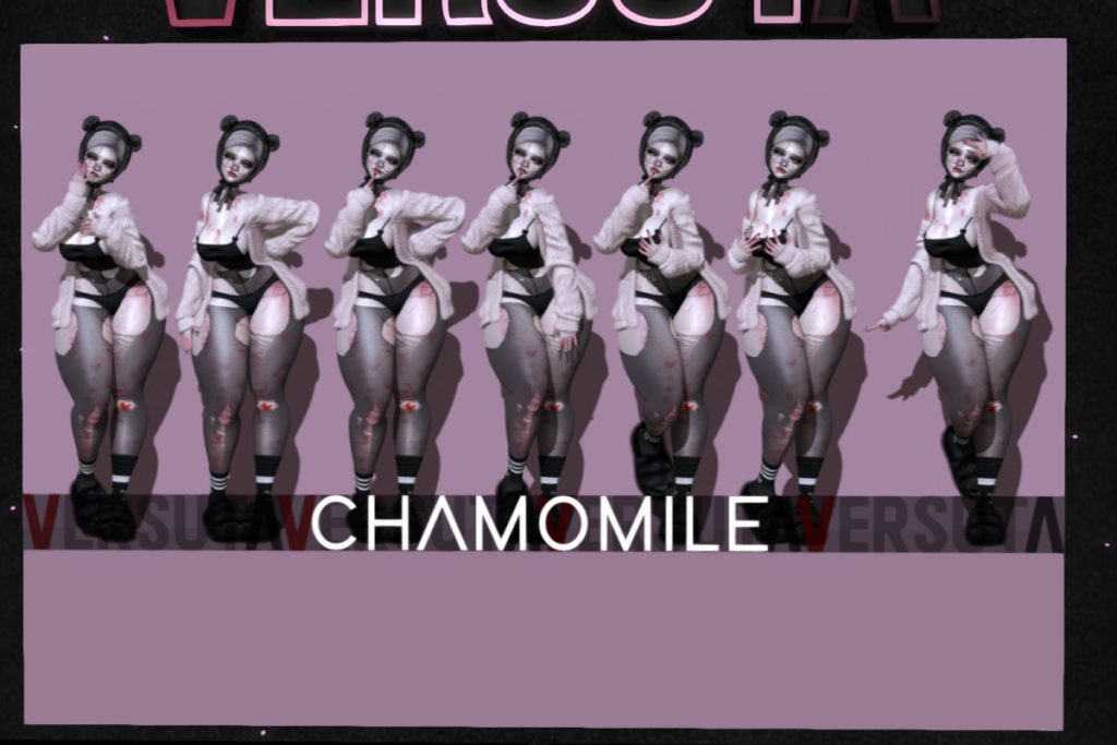 Chamomile Poses, L$50 each/L$269 FP