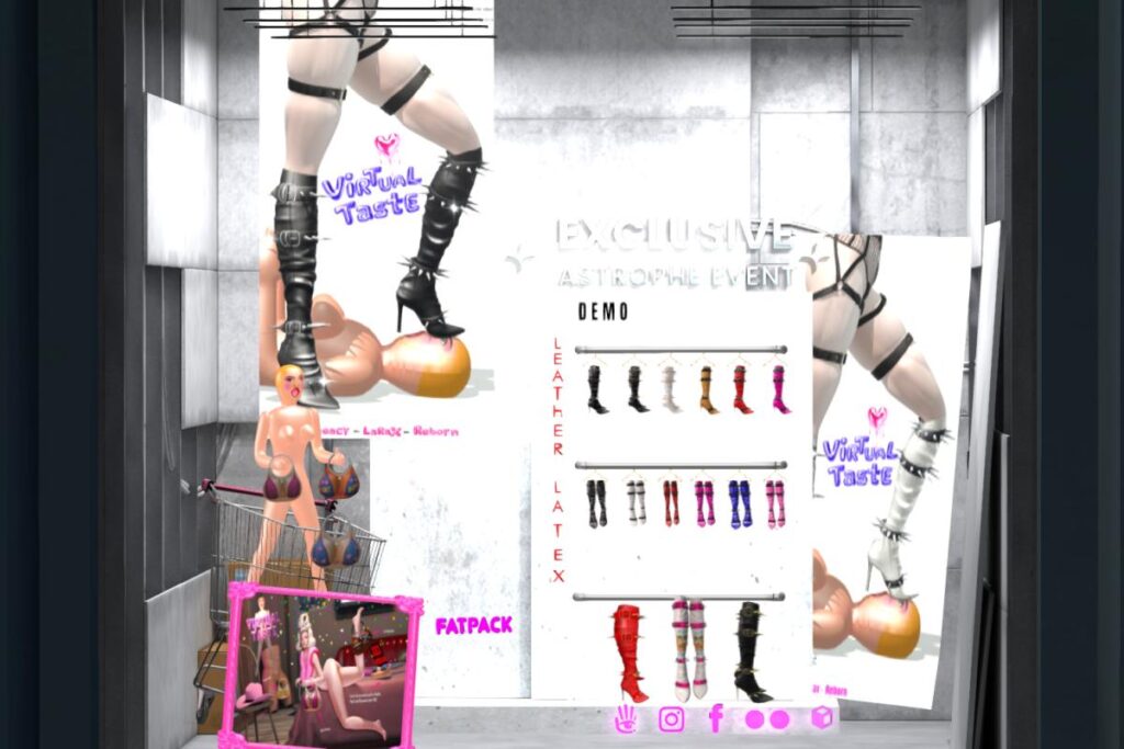 Spikes Boots - Legacy/MaitreyaX/Reborn, L$350 each/L$1200 FP
