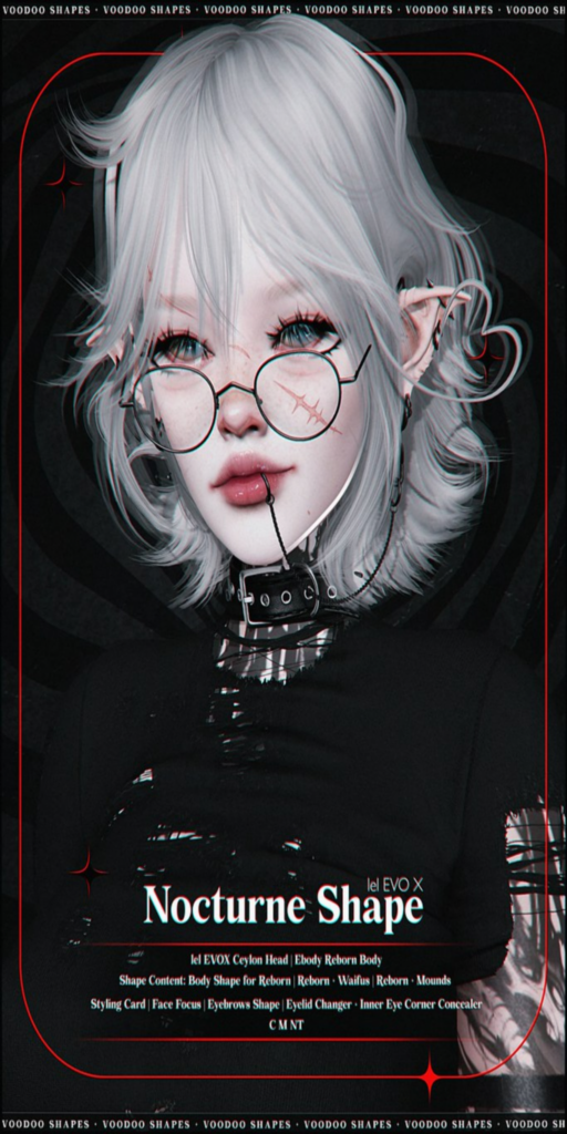 Nocturne Shape - EvoX Ceylon/Reborn/+mods	&lt;a href=&quot;http://maps.secondlife.com/secondlife/The%20Conjuring/131/161/3004&quot;&gt;Teleport&lt;/a&gt;