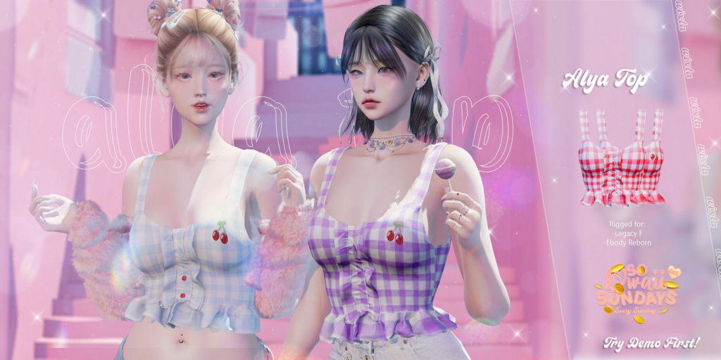 Alya Top - Legacy/Reborn	&lt;a href=&quot;https://maps.secondlife.com/secondlife/Baboo/168/159/1301&quot;&gt;Teleport&lt;/a&gt;