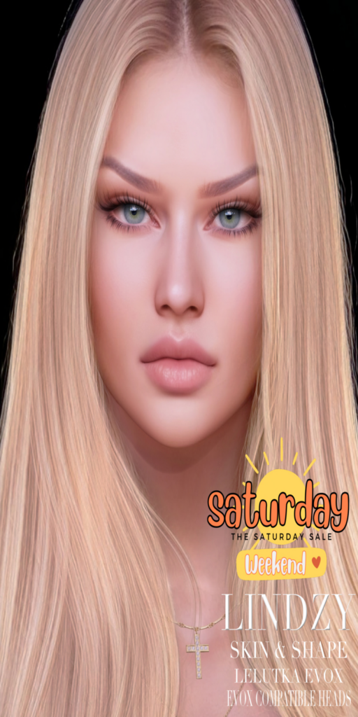 Lindzy Skin - EvoX	&lt;a href=&quot;http://maps.secondlife.com/secondlife/Vintage%20Romance/157/114/1588&quot;&gt;Teleport&lt;/a&gt;