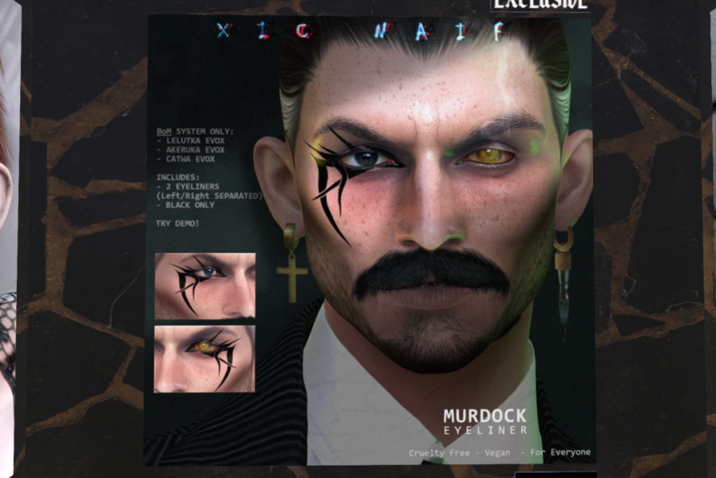 Murdock Eyeliner - EvoX, L$199