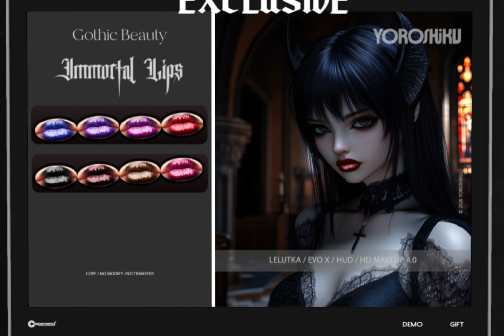 Imortal Lipstick - EvoX, L$299