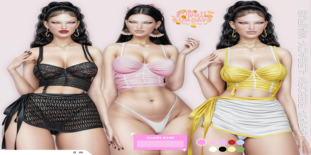 240 Outfit - Legacy/MaitreyaX/Reborn/+mods	&lt;a href=&quot;http://maps.secondlife.com/secondlife/Pride%20Isles/85/224/3097&quot;&gt;Teleport&lt;/a&gt;