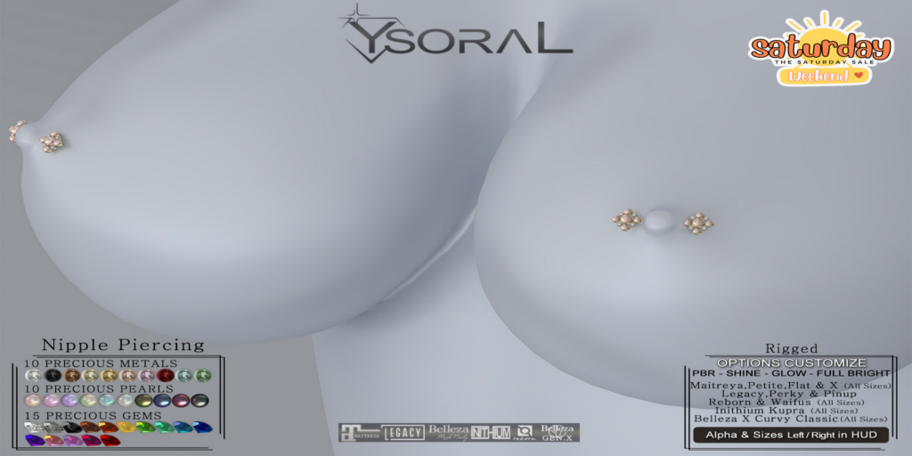 Ariane Nipple Piercing - GenX/Inithium/Legacy/Maitreya/Reborn/+mods	&lt;a href=&quot;https://maps.secondlife.com/secondlife/ysoral/128/128/35&quot;&gt;Teleport&lt;/a&gt;