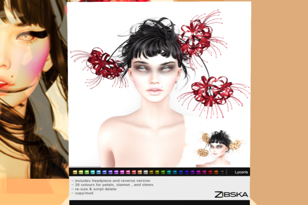 Lycoris Headpiece, L$200