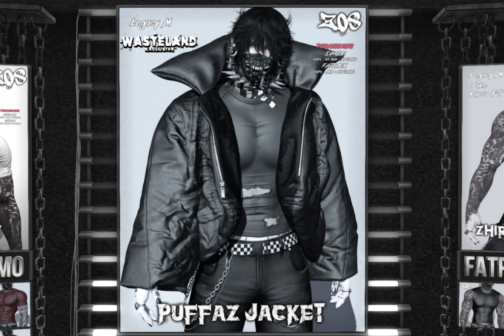 Puffaz Jacket - Legacy, L$390 each/L$1400 FP