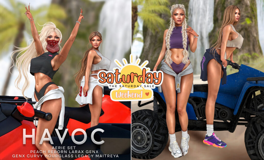 Aerie Set - GenX/Hourglass/Legacy/Maitreya/Peach/Reborn