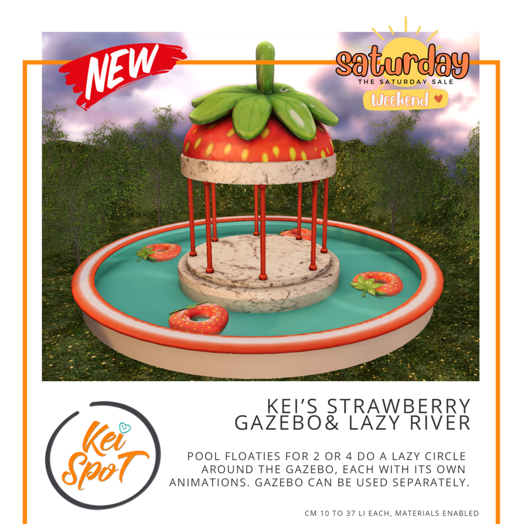 Strawberry Gazebo &amp; Lazy River