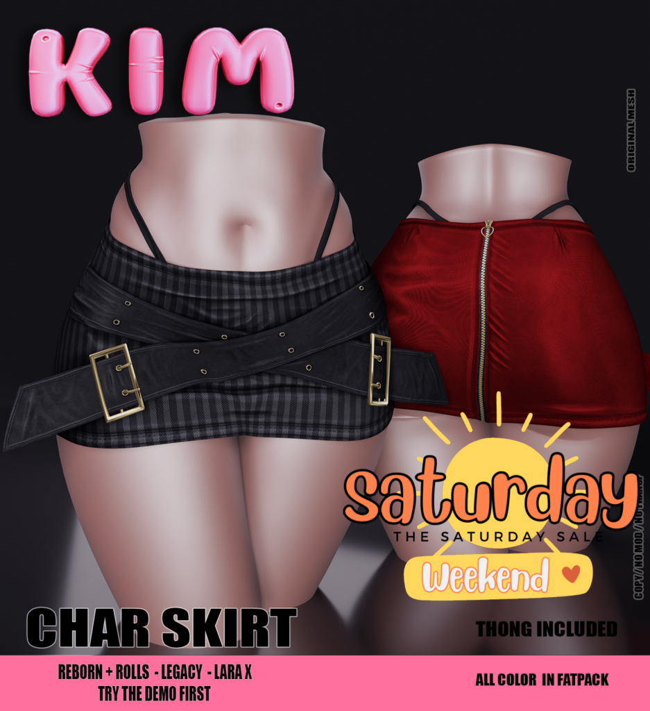 Char Skirt - Legacy/Maitreya/Reborn/+mods
