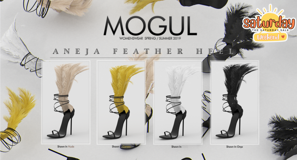 Aneja Feather Heels - Inithium/Legacy/MaitreyaX/Reborn