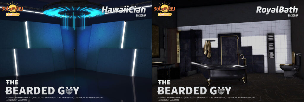 HawaiiCian &amp; RoyalBath Backdrops