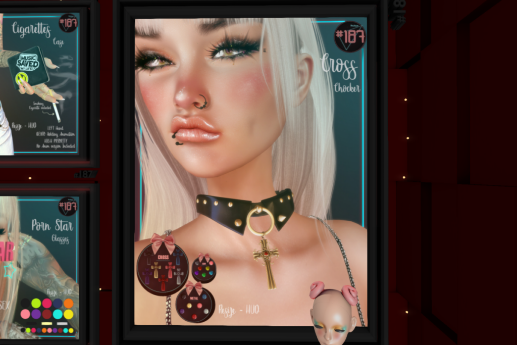 Cross Choker, L$259
