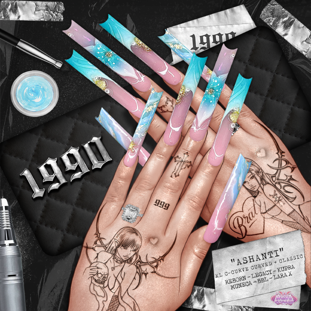 Ashanti Nails - Inithium/Legacy/MaitreyaX/Muneca/Reborn/Yentements