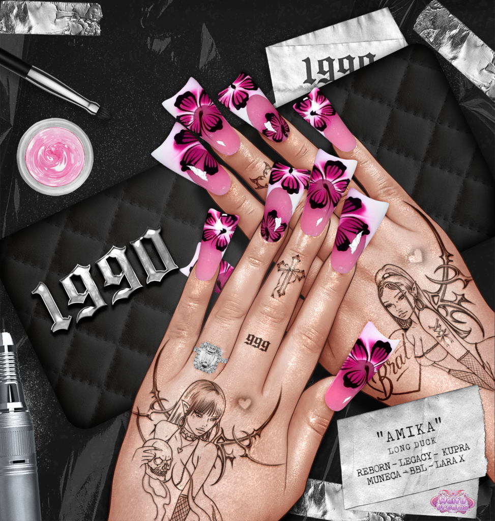 Amika Long Duck Nails - Inithium/Legacy/MaitreyaX/Reborn/Yentements