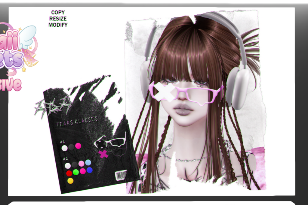 Tears Glasses, L$299