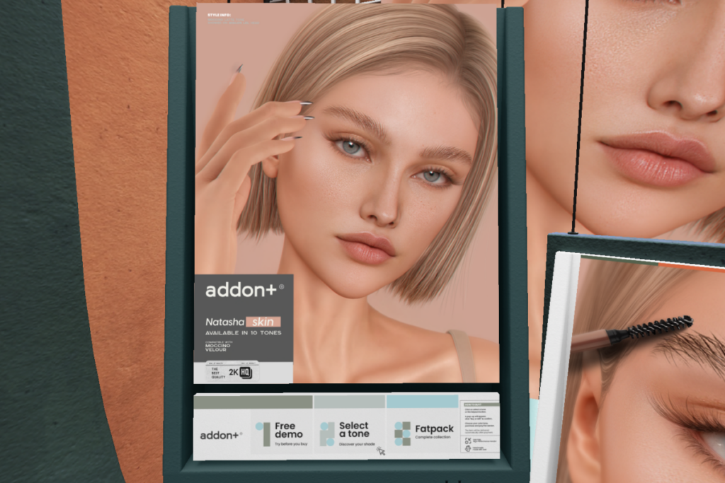 Natasha Skin - EvoX, L$490 each/L$1980 FP