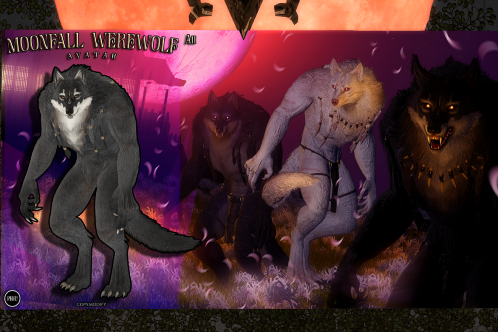 Moonfall Werewolf Avatar, L$4500