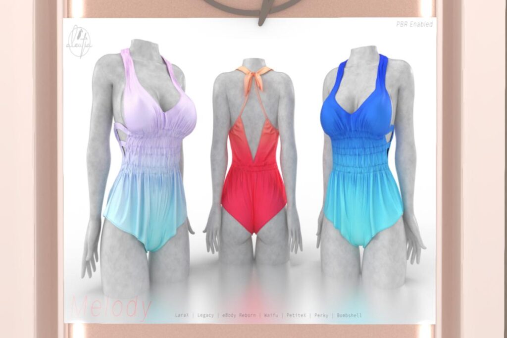 Melody Romper - Legacy/Maitreya/Reborn/+mods, L$388 each/L$1288 FP