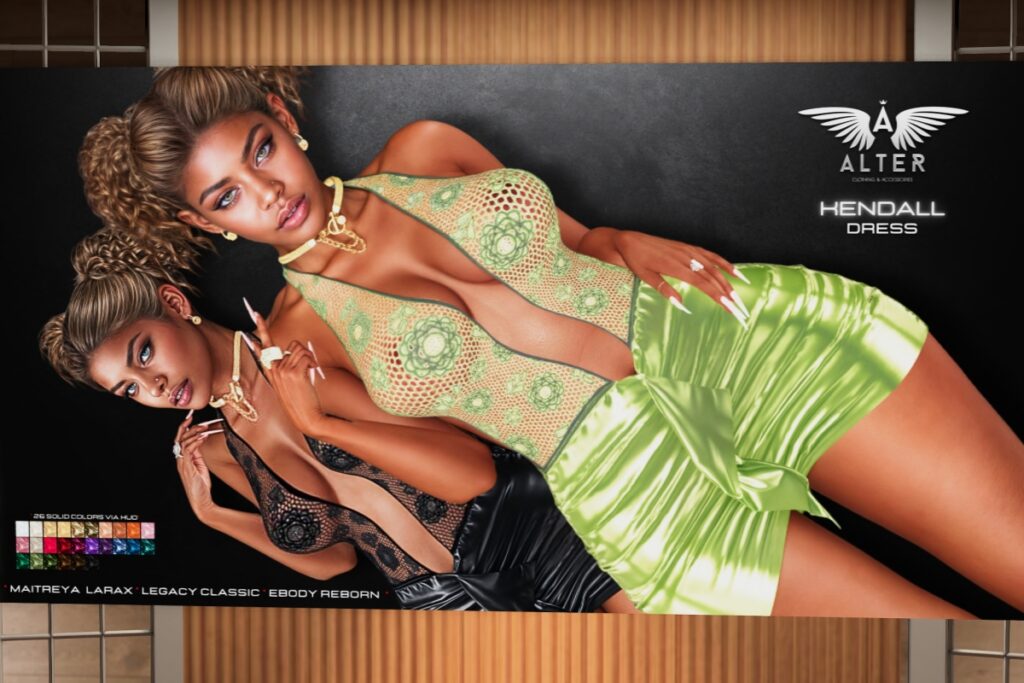 Hendall Dress - Legacy/MaitreyaX/Reborn, L$155 each/L$555 FP