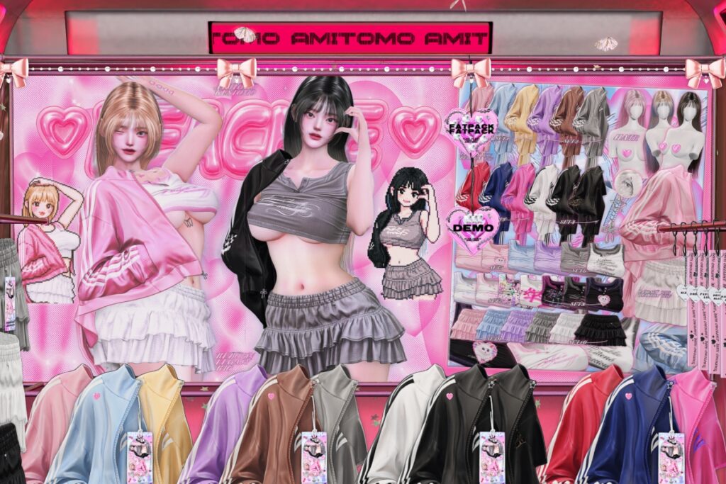 Peachie Outfit &amp; Hairstyle - Legacy/Reborn, L$229-L$339 each/L$2099 FP
