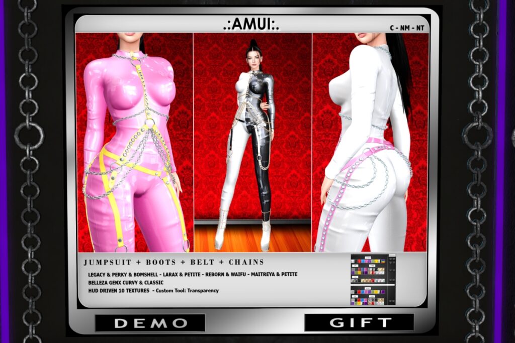Costume Fetish Outfit - GenX/Legacy/Maitreya/Reborn/+mods, L$349 FP