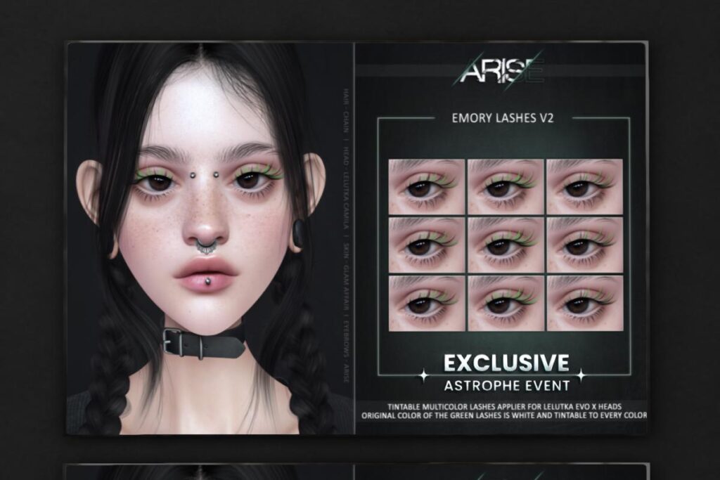 Emory Lashes V2 - EvoX, L$249
