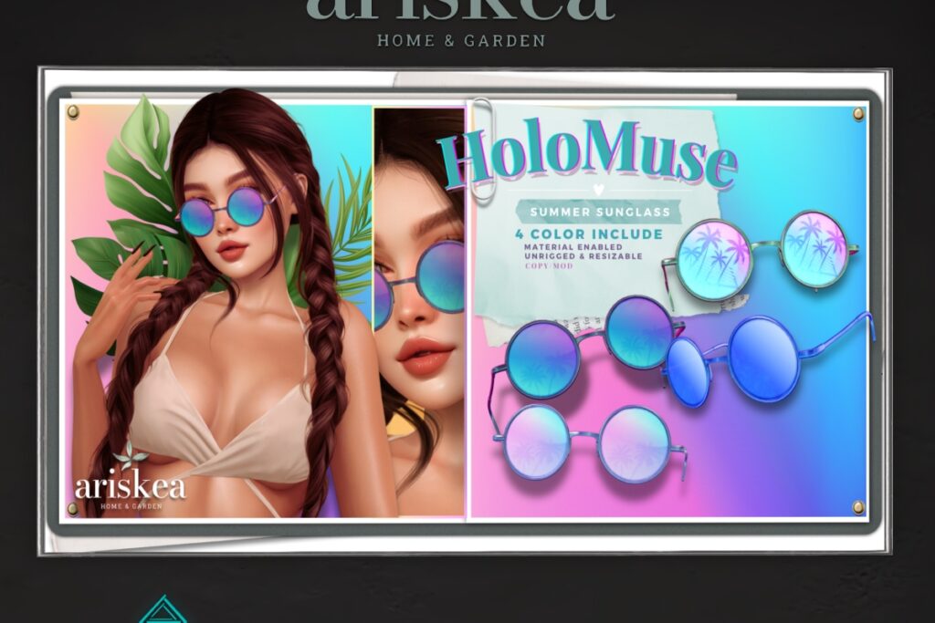 Holo Muse Glasses, L$199 FP