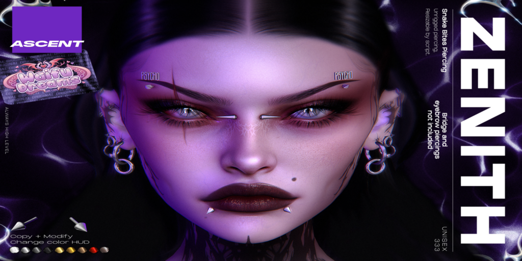 Zenith Piercings