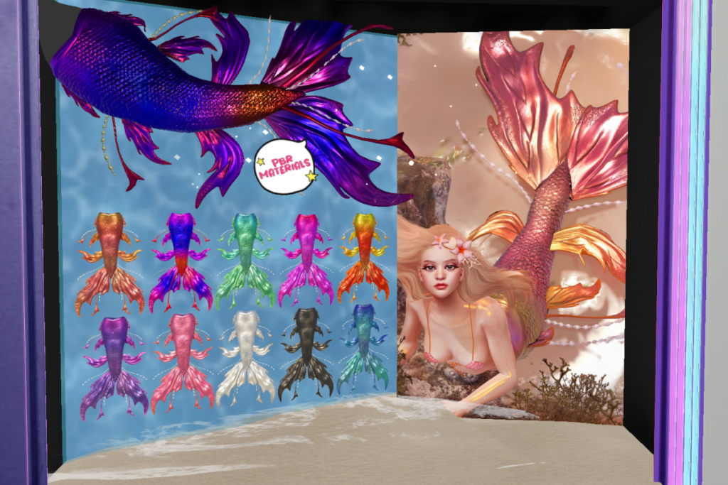 Mermaid Tail, L$799 each