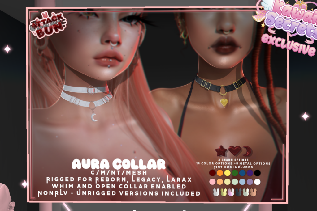 Aura Collar - Legacy/MaitreyaX/Reborn, L$199 each