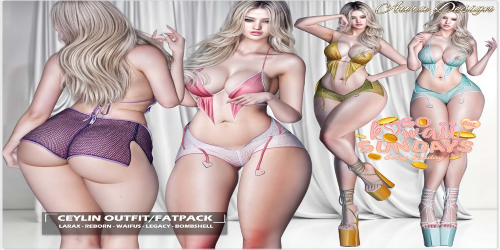 Ceylin Outfit - Legacy/MaitreyaX/Reborn/+mods	&lt;a href=&quot;http://maps.secondlife.com/secondlife/Crystal%20Cascade/193/171/23&quot;&gt;Teleport&lt;/a&gt;