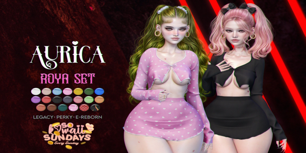 Roya Set - Legacy/Reborn/+mods	&lt;a href=&quot;http://maps.secondlife.com/secondlife/Crystal%20Isle/168/140/60&quot;&gt;Teleport&lt;/a&gt;