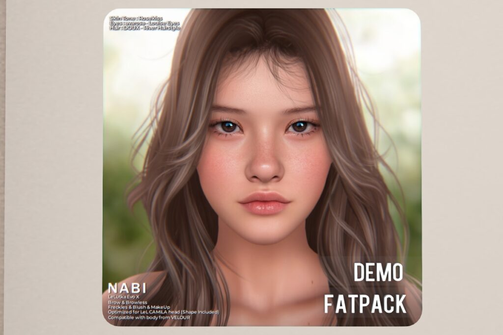 Nabi Skin - EvoX, L$599 each/L$1699 FP