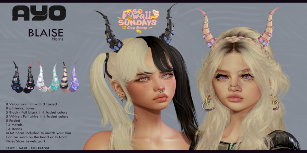 Blaise Horns	&lt;a href=&quot;http://maps.secondlife.com/secondlife/Wana/199/64/2000&quot;&gt;Teleport&lt;/a&gt;