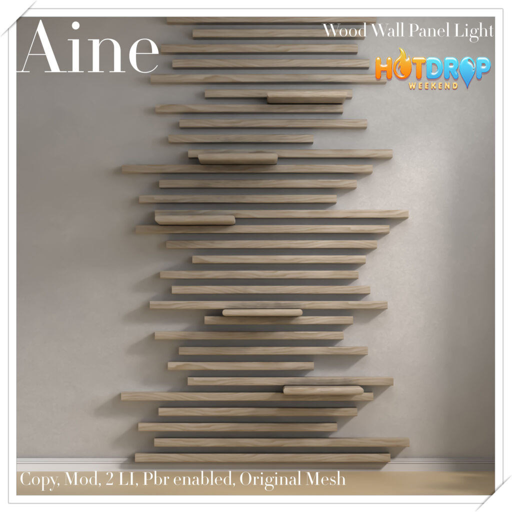 Wood Wall Panel Light