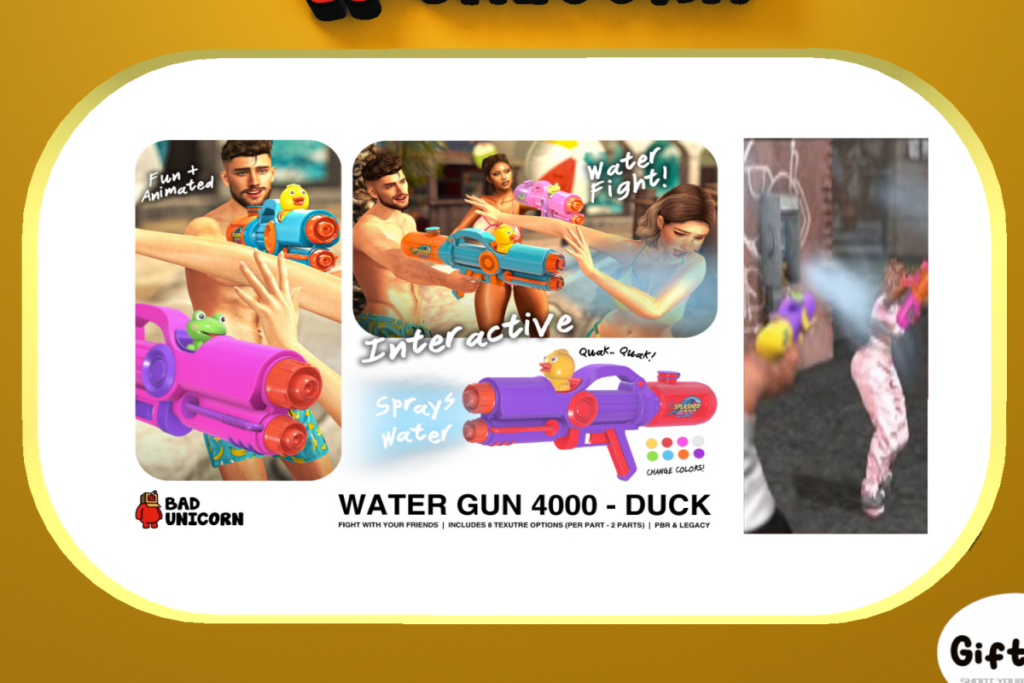 Water Gun 4000 - Duck, L$399