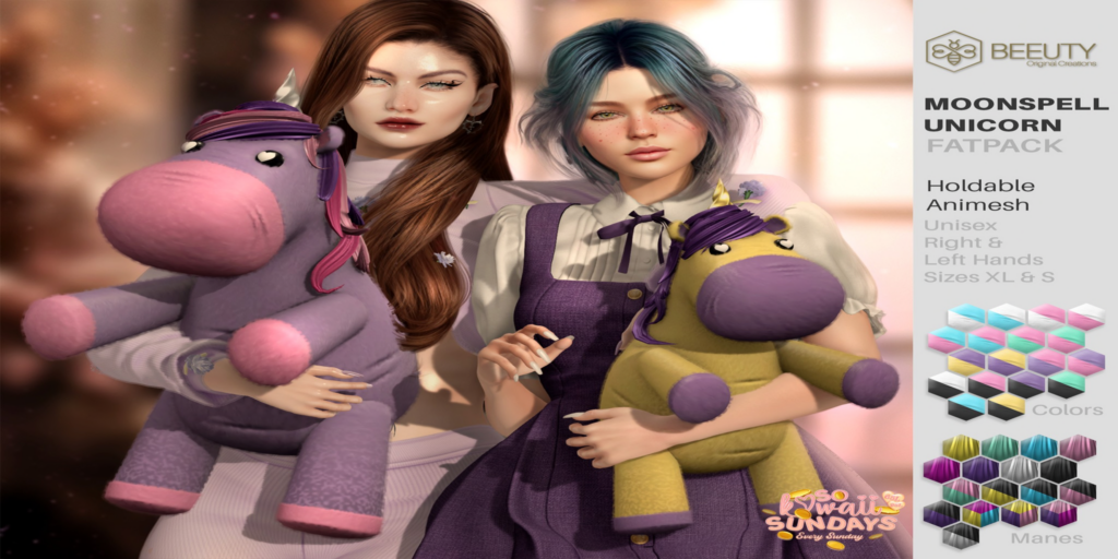 Moonspell Unicorn Holdable	&lt;a href=&quot;http://maps.secondlife.com/secondlife/Northwich%20Land/28/176/22&quot; target=&quot;_blank&quot;&gt;Teleport&lt;/a&gt;