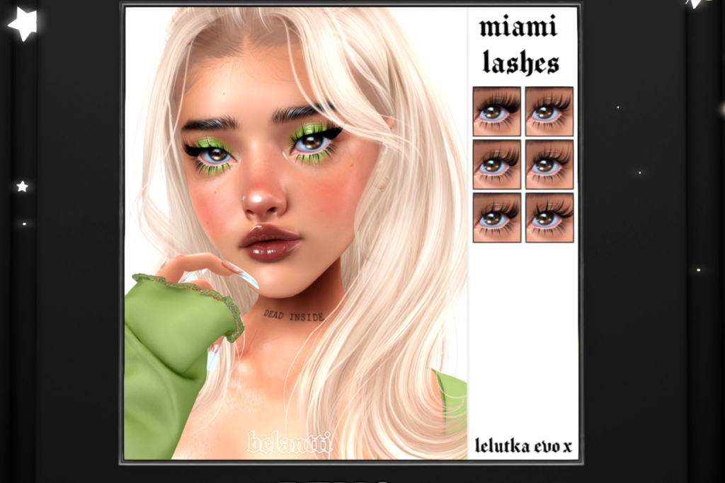 Miami Lashes - EvoX, L$150