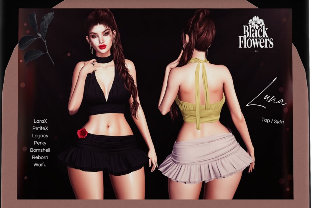 Luna Outfit - Legacy/MaitreyaX/Reborn/+mods, L$225 each/L$1850 FP