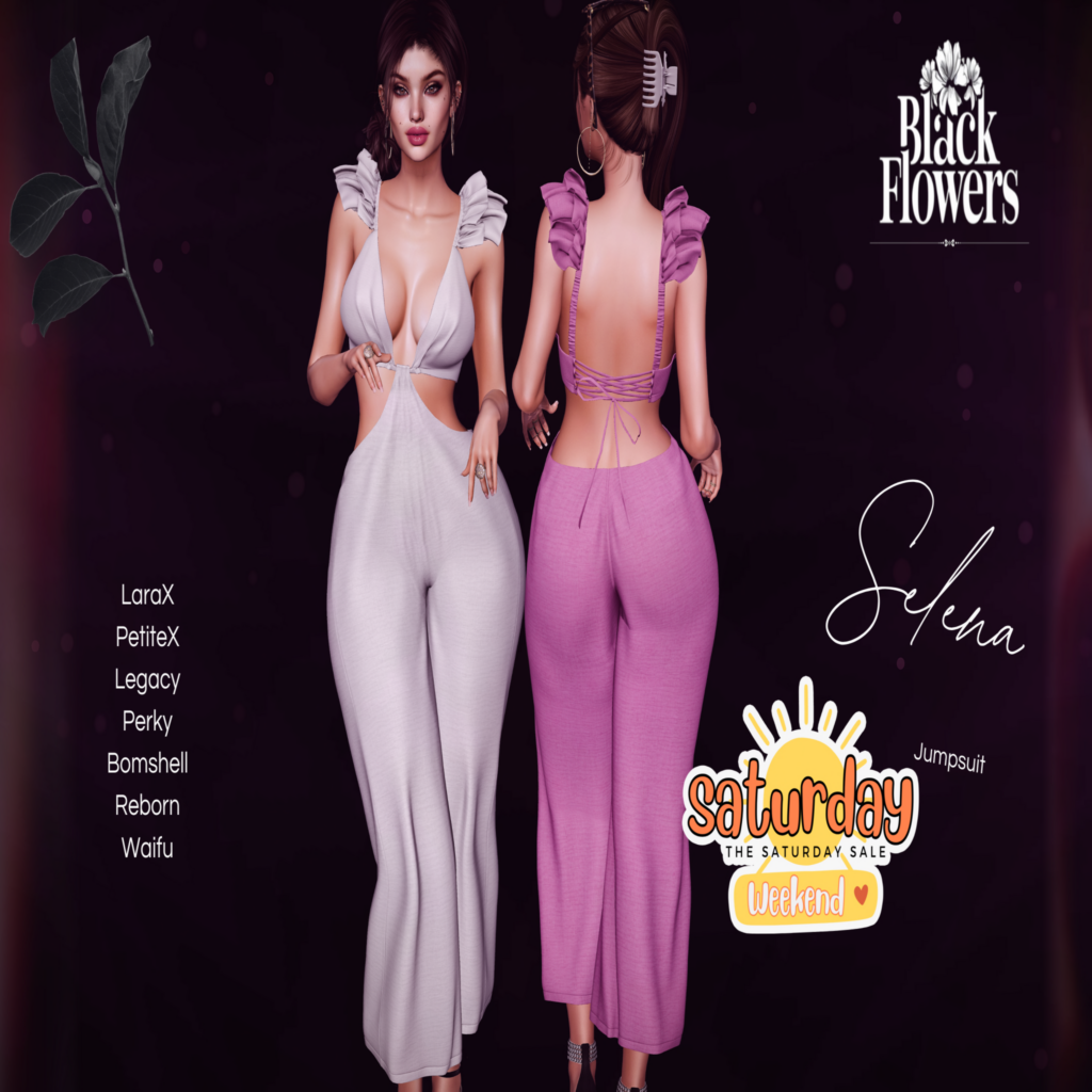 Selena Jumpsuit - Legacy/MaitreyaX/Reborn/+mods	&lt;a href=&quot;http://maps.secondlife.com/secondlife/BuY%20ME%20POSES/127/129/27&quot;&gt;Teleport&lt;/a&gt;
